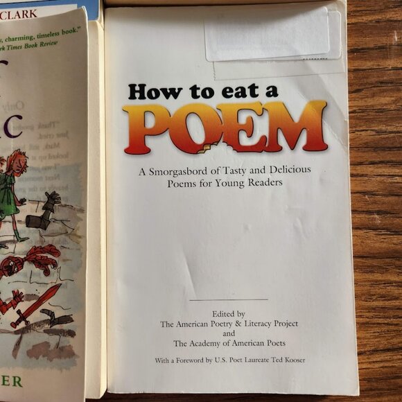 8 books book bundle Lot Set Young Readers Young Adult Poem Literature Novels - Picture 6 of 14